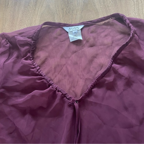 NWT Allen by ABS Sheer top size M - Picture 12 of 12